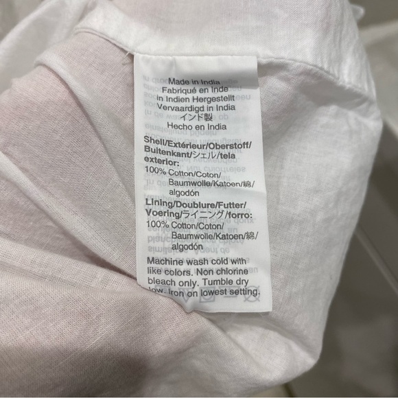 J. Crew Eyelet White Cotton Sleeveless Midi Dress - Picture 7 of 8